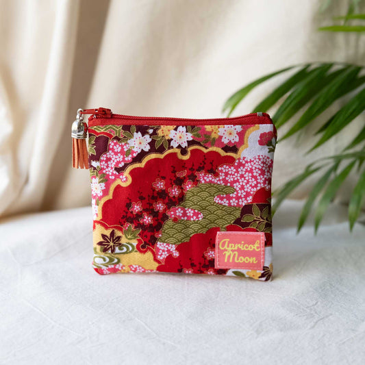 Isumi Red Japanese Purse