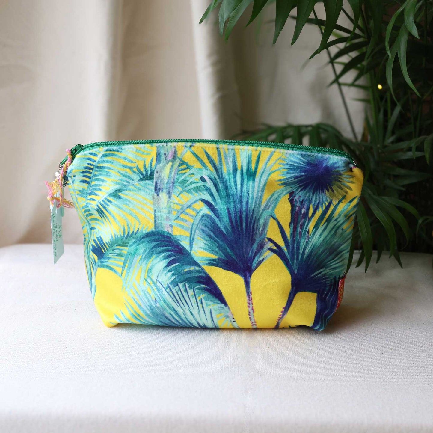 Palm Springs Velvet Everyday Pouch
