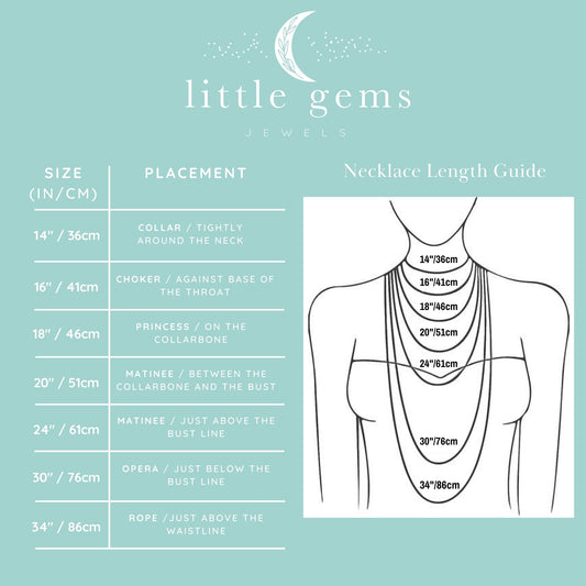 What Necklace Length Should I Choose? A Guide for 16 - 30 Inch Necklaces