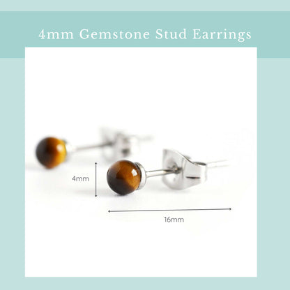 4mm Tiger's Eye size graphic. Width 4mm, length 16mm.