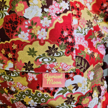 Isumi Japanese Tote With Strawberry Trim