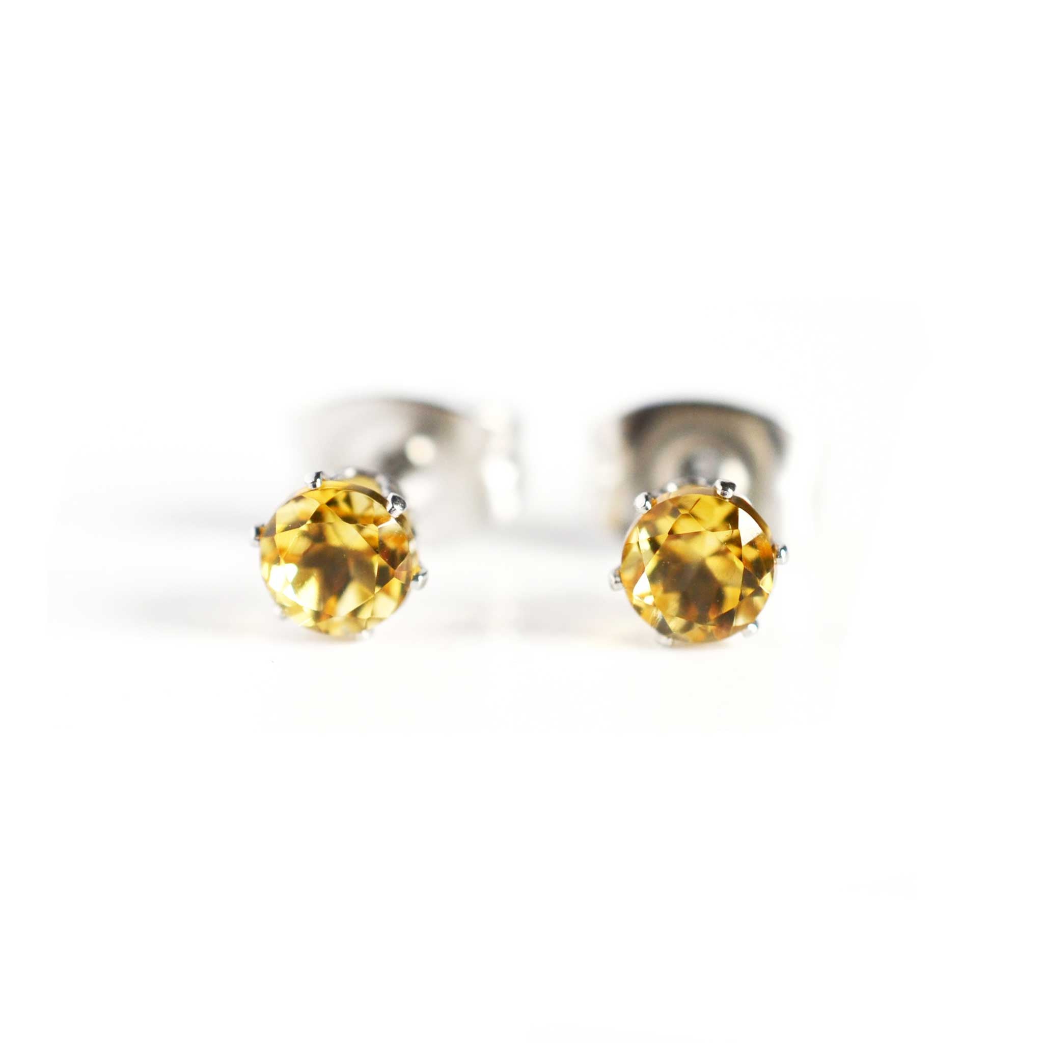 Gemstone & Surgical Steel Hypoallergenic Earrings – Little Gems Jewels